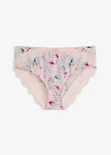 Slip alto con effetto lucido (pacco da 2), bonprix