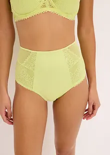 Slip a vita alta con pizzo delicato, bonprix