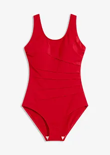 Costume intero con pieghe decorative e effetto modellante leggero, bonprix