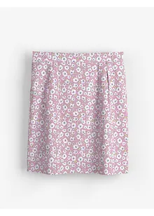 Minigonna in viscosa fluente, bonprix