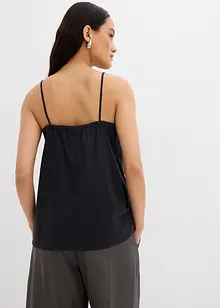 Top svasato con spalline sottili, bonprix