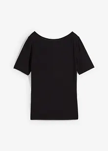 T-shirt in fine viscosa, bonprix