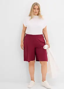 Bermuda in jersey di misto viscosa, bonprix