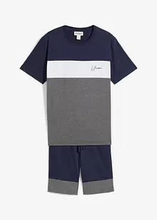 T-shirt e bermuda in felpa (set 2 pezzi), bonprix