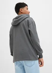 Felpa oversize con cappuccio, bonprix