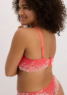 Reggiseno a balconcino con pizzo colorato, bonprix