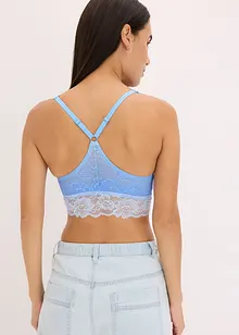 Reggiseno a bustier con pizzo delicato dai colori sfumati, bonprix