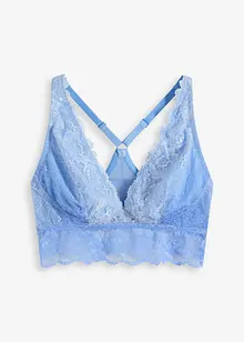 Reggiseno a bustier con pizzo delicato dai colori sfumati, bonprix