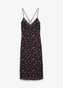 Abito lungo in mesh, bonprix