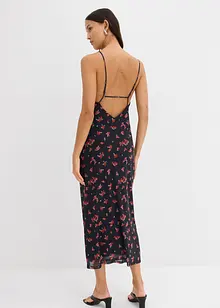 Abito lungo in mesh, bonprix