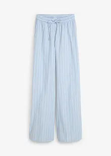 Pantaloni con elastico in vita in puro cotone, bonprix