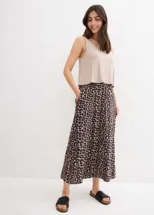 Abito fluente in misto viscosa elasticizzato, bonprix