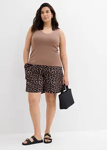 Shorts larghi in mussola di cotone, bonprix