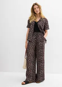 Pantaloni a palazzo in mussola, bonprix