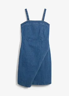 Abito di jeans con effetto a portafoglio, bonprix