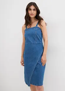 Abito di jeans con effetto a portafoglio, bonprix