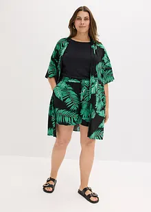 Shorts floreali in viscosa fluente, bonprix