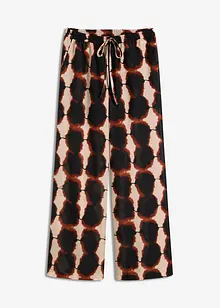 Pantaloni larghi in fantasia batik, bonprix