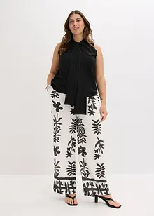 Top con fiocco al collo, bonprix