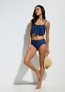 Reggiseno a bustier effetto denim per bikini, bonprix