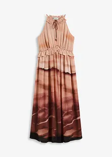Abito in chiffon fantasia, bonprix