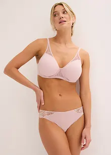 Reggiseno con ferretto e morbido cotone (pacco da 2), bonprix