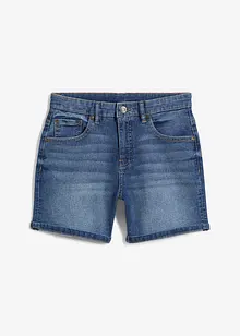 Bermuda in jeans, vita media, bonprix