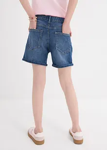 Bermuda in jeans, vita media, bonprix