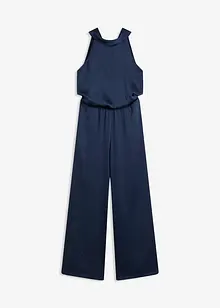 Tuta in satin operato, bonprix