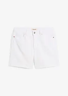 Bermuda in jeans, vita media, bonprix