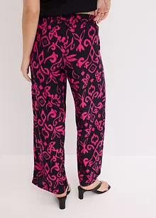 Pantaloni fantasia in viscosa fluente, bonprix