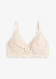 Reggiseno minimizer senza ferretto con pizzo delicato, bonprix
