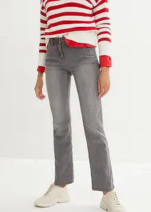 Jeans elasticizzati straight, vita media, bonprix