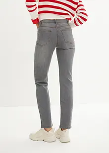 Jeans elasticizzati straight, vita media, bonprix