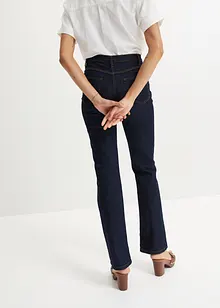 Jeans elasticizzati straight, vita media, bonprix