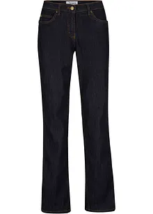 Jeans elasticizzati straight, vita media, bonprix