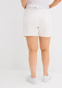 Bermuda in jeans, vita media, bonprix