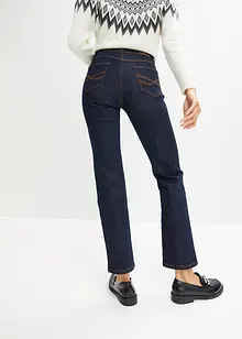 Jeans elasticizzati wide leg, vita alta, bonprix