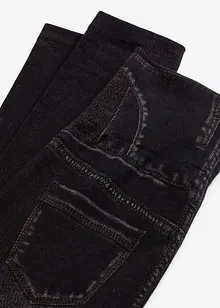 Leggings effetto jeans senza cuciture con effetto modellante forte, bonprix