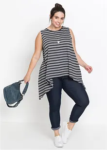 Leggings effetto jeans in misto cotone, bonprix