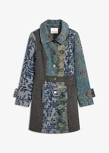 Cappotto corto dal design jacquard elaborato, bonprix