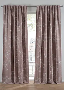 Tenda semioscurante con foglie (pacco da 1), bonprix