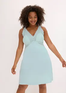 Sottoveste con materiale lucido, bonprix