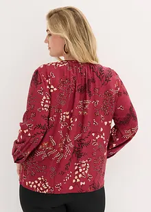 Blusa fantasia in viscosa, bonprix