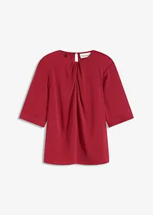 Blusa in satin lucido, bonprix