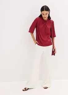 Blusa in satin lucido, bonprix