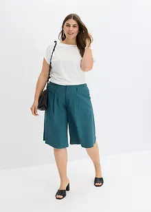 Bermuda larghi con pinces, bonprix