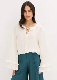 Blusa Boheme in misto viscosa fine, bonprix