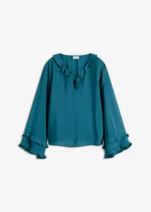 Blusa Boheme in misto viscosa fine, bonprix