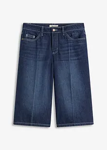 Bermuda in jeans low stretch, vita media, bonprix